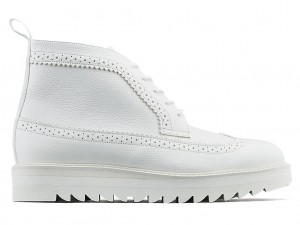 Férfi Onitsuka Tiger Brogue Chukka Cipő Fehér Fehér | WU0673128