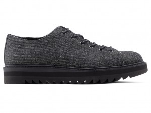Férfi Onitsuka Tiger Csipke-Up Lo Cipő Fekete Fekete | FO7820541
