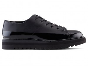 Férfi Onitsuka Tiger Csipke-Up Lo Cipő Fekete Fekete | XI5417280