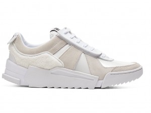 Férfi Onitsuka Tiger D-Trainer Slip On Cipő Fehér Fehér | FP4095316