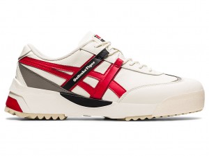 Férfi Onitsuka Tiger Delegation Ex Cipő Krém Piros | CN8415273
