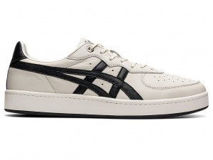 Férfi Onitsuka Tiger GSM SD Cipő Krém Fekete | CX1802675