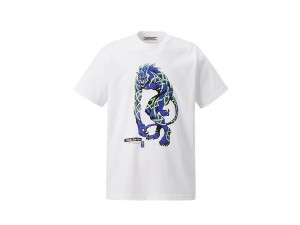 Férfi Onitsuka Tiger Grafika Tee Ruházat Fehér Kék | GQ0834672