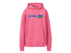 Férfi Onitsuka Tiger Hoodie Top Ruházat Rózsaszín | GP6143827