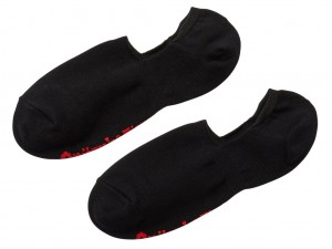 Férfi Onitsuka Tiger Invisible Socks Kiegészítők Fekete Piros | IC3821594