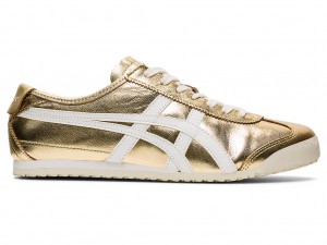 Férfi Onitsuka Tiger Mexico 66 Cipő Arany Fehér | YG5412693