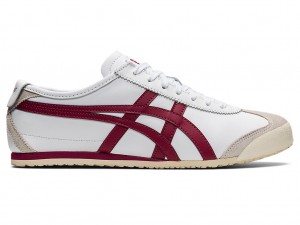 Férfi Onitsuka Tiger Mexico 66 Cipő Fehér Bordó | ON5034712