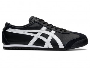 Férfi Onitsuka Tiger Mexico 66 Cipő Fekete Fehér | QX6740189