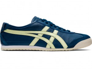 Férfi Onitsuka Tiger Mexico 66 Cipő Kék Sárga | BW8756023