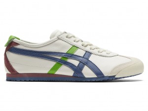 Férfi Onitsuka Tiger Mexico 66 Cipő Krém Kék | TO1603287