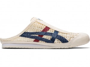 Férfi Onitsuka Tiger Mexico 66 Sabot Cipő Krém Kék | CT9014865