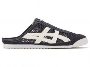 Férfi Onitsuka Tiger Mexico 66 Sabot Cipő Fekete Krém | MA1327956