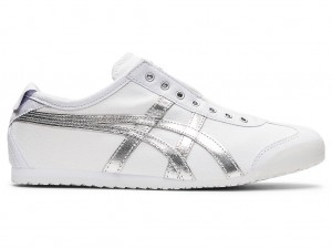 Férfi Onitsuka Tiger Mexico 66 Slip On Cipő Fehér Titán | SG7698013