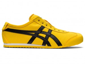 Férfi Onitsuka Tiger Mexico 66 Slip On Cipő Sárga Fekete | JN1083597