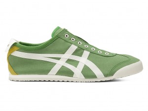 Férfi Onitsuka Tiger Mexico 66 Slip On Cipő Zöld Krém | NK2816507