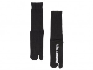 Férfi Onitsuka Tiger Middle Socks Kiegészítők Fekete | AV8395170
