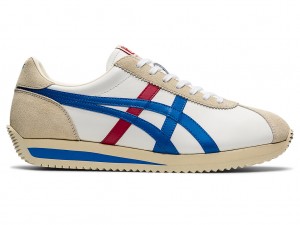 Férfi Onitsuka Tiger Moal 77 Nm Cipő Fehér Kék | MK5267094