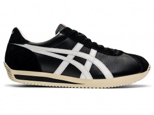 Férfi Onitsuka Tiger Moal 77 Nm Cipő Fekete Fehér | JL0649287
