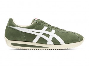 Férfi Onitsuka Tiger Moal 77 Nm Cipő Zöld Fehér | LO6572319