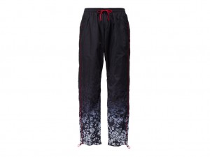 Férfi Onitsuka Tiger P Pálya Pants Ruházat Fekete Piros | UG6450813