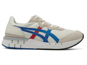 Férfi Onitsuka Tiger Rebilac Runner Cipő Krém Kék | YI1742805