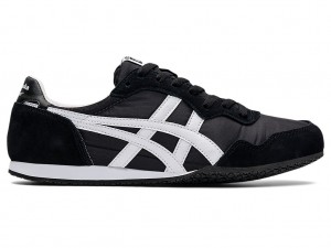 Férfi Onitsuka Tiger Serrano Cipő Fekete Fehér | JI6473291