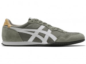 Férfi Onitsuka Tiger Serrano Cipő Olivazöld Fehér | RM3189206