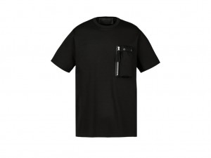 Férfi Onitsuka Tiger Ss Tee Ruházat Fekete | LR2813597