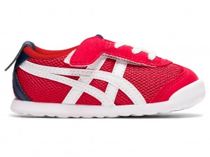 Gyerek Onitsuka Tiger Mexico 66 Cipő Piros Fehér | OB8297136