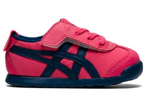 Gyerek Onitsuka Tiger Mexico 66 Cipő Rózsaszín Kék | ZT9783602