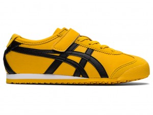 Gyerek Onitsuka Tiger Mexico 66 Cipő Sárga Fekete | MT6810743