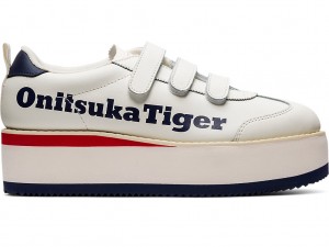 Női Onitsuka Tiger Delegation Chunk W Cipő Krém | DC0298136