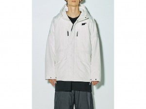 Női Onitsuka Tiger Down Jacket Ruházat Fehér | GM7893652
