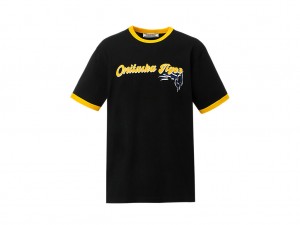 Női Onitsuka Tiger Grafika Tee Ruházat Fekete | AD0239584