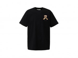 Női Onitsuka Tiger Grafika Tee Ruházat Fekete | IA4912065