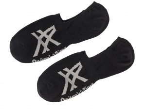 Női Onitsuka Tiger Invisible Socks Kiegészítők Fekete Szürke | XI4128065