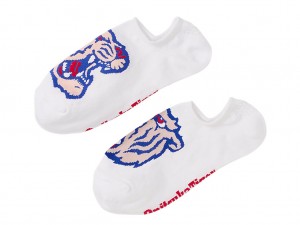 Női Onitsuka Tiger Invisible Socks Kiegészítők Fehér | DX0219743