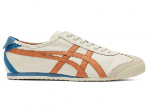 Női Onitsuka Tiger Mexico 66 Cipő Krém Narancssárga | LM5260748