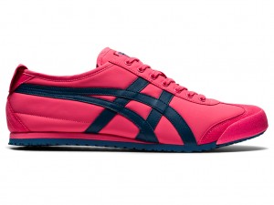 Női Onitsuka Tiger Mexico 66 Cipő Rózsaszín Kék | OS0672318