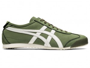Női Onitsuka Tiger Mexico 66 Cipő Zöld Krém | DK1257439