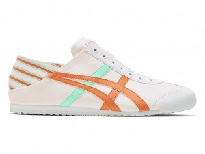 Női Onitsuka Tiger Mexico 66 Paraty Cipő Fehér Narancssárga | BG6579482