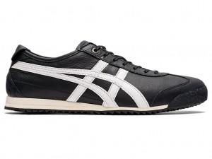 Női Onitsuka Tiger Mexico 66 SD Cipő Fekete Fehér | FE0953621