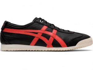 Női Onitsuka Tiger Mexico 66 SD Cipő Fekete Piros | BM0325684