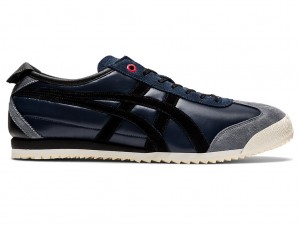 Női Onitsuka Tiger Mexico 66 SD Cipő Sötétkék Fekete | JM9106483