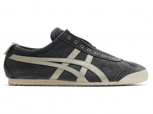 Női Onitsuka Tiger Mexico 66 Slip On Cipő Szürke Olivazöld Szürke | EM6385401