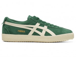 Női Onitsuka Tiger Mexico Delegation Cipő Zöld Krém | UR1079482