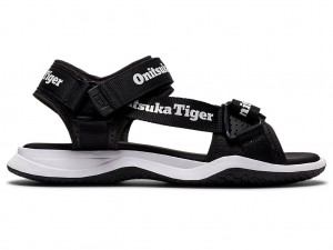 Női Onitsuka Tiger Ohbori Pántos Cipő Fekete Fehér | JA0854379