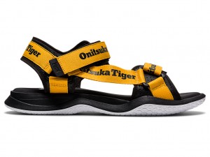 Női Onitsuka Tiger Ohbori Pántos Cipő Sárga Fekete | AZ2370895
