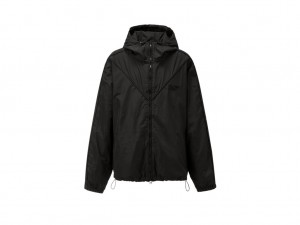 Női Onitsuka Tiger Pálya Blouson Ruházat Fekete | IN2985413