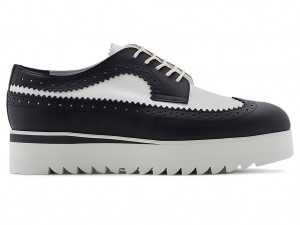 Női Onitsuka Tiger The Onitsuka Brogue Cipő Fehér Fekete | XH9435682